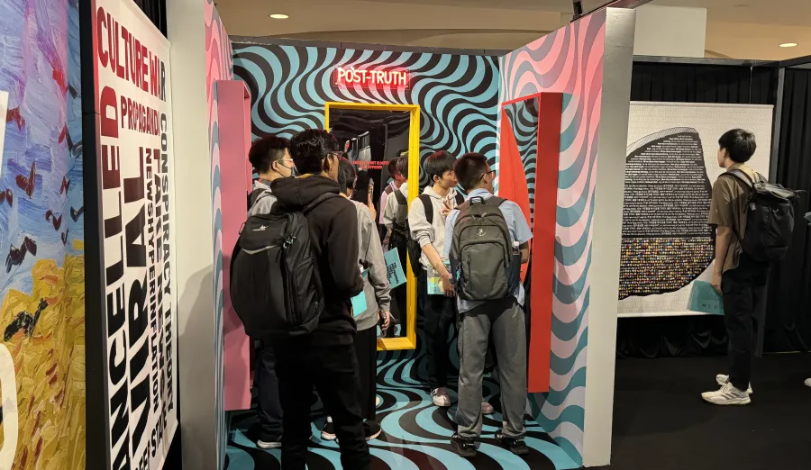 Students at the PNT MADANI Exhibition in Kuala Lumpur